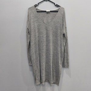 Aritzia Wilfred Free Grey Gail Dress Large